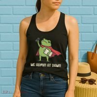 We Admin At Dawn Assistant Principal Frog Women's Tank Top thumb 2