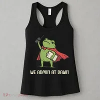 We Admin At Dawn Assistant Principal Frog Women's Tank Top thumb 3