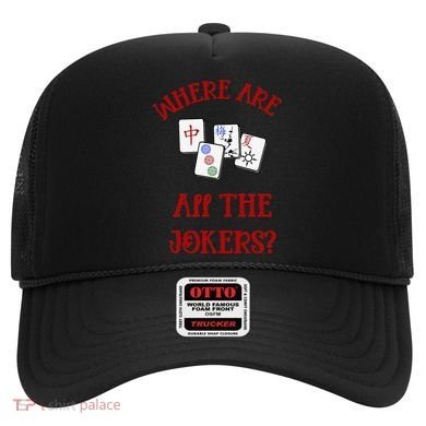 Where Are All The Jokers Funny Mahjong Hat