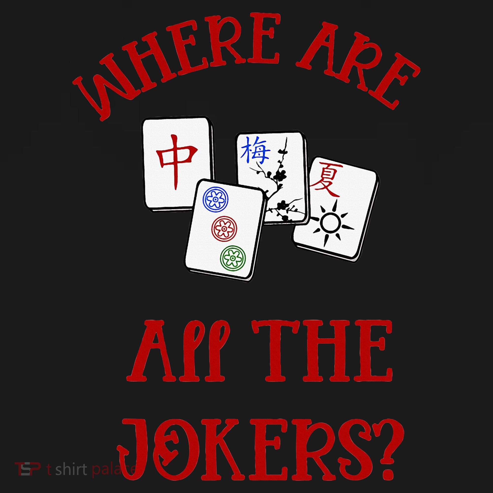 Where Are All The Jokers Funny Mahjong Visor