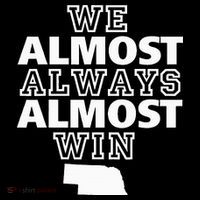 We Almost Always Almost Win Nebraska Map Funny Women's Hoodie thumb 2