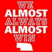 We Almost Always Almost Win Nebraska Map Funny Ornament thumb 1