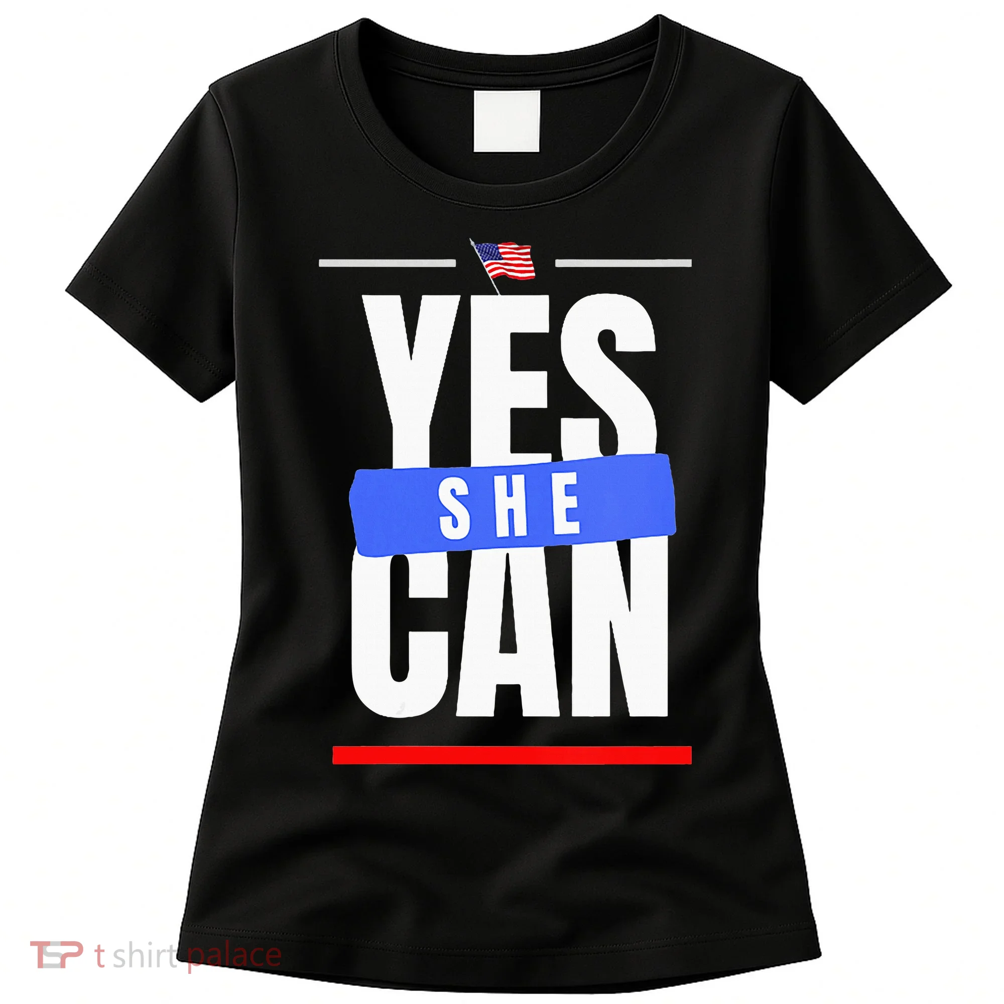 We As A People. Yes She Can Women's T-Shirt