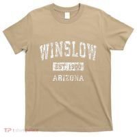Winslow Arizona Az Vintage Established T-Shirt thumb 0