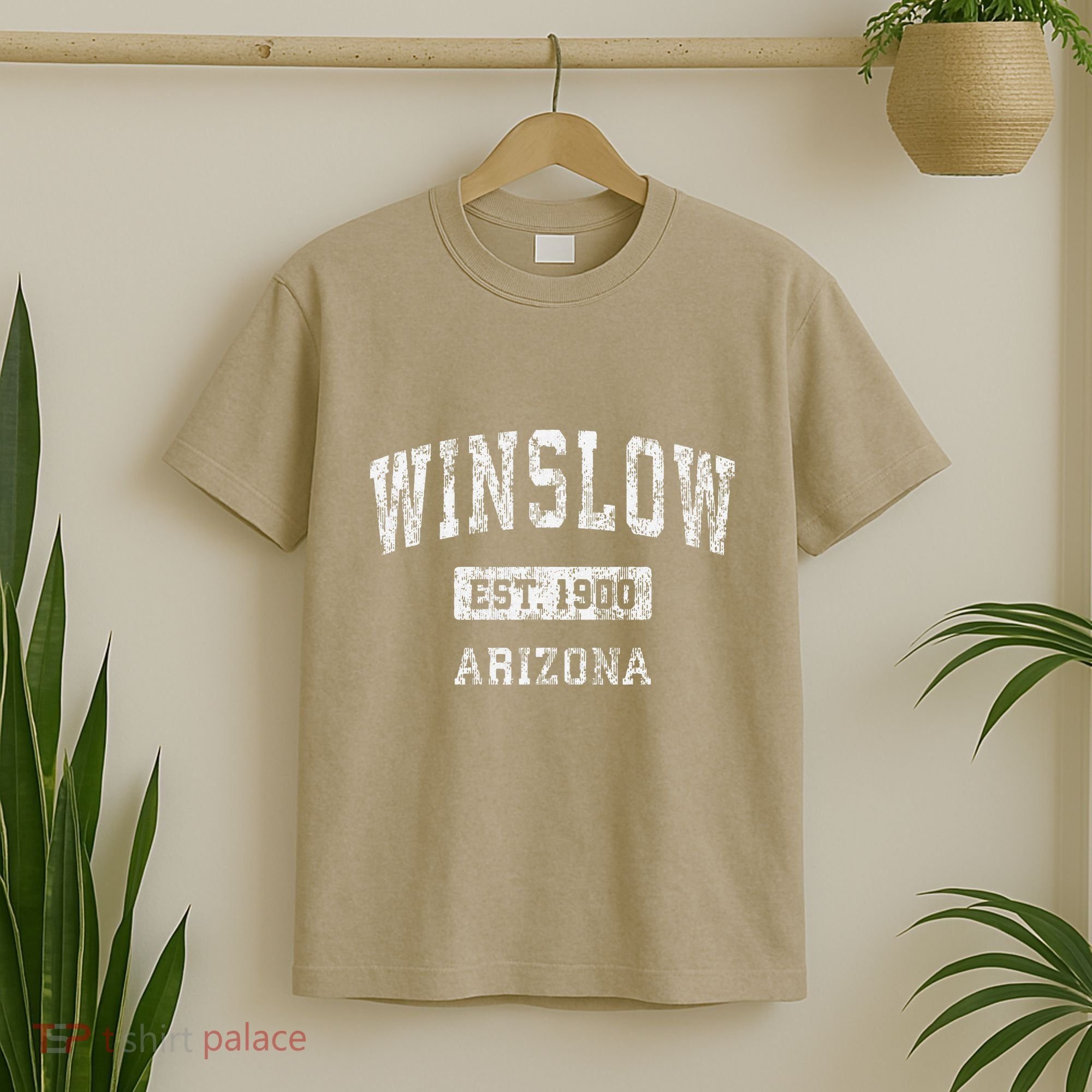 Winslow Arizona Az Vintage Established T-Shirt