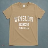 Winslow Arizona Az Vintage Established T-Shirt thumb 5