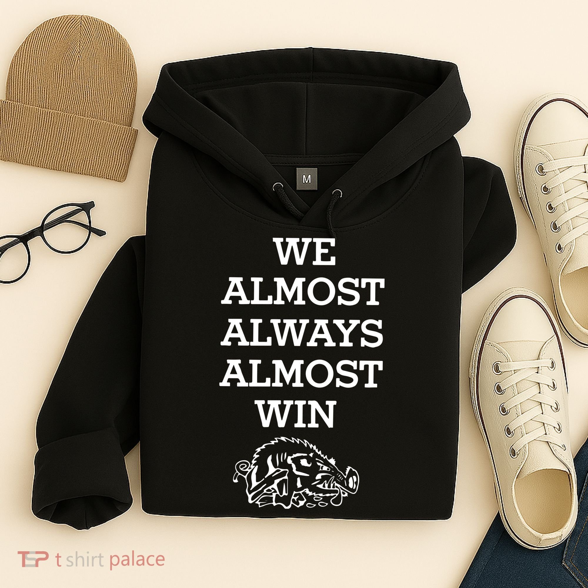 We Almost Always Almost Win Arkansas Hoodie