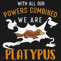 We Are All Platypus Marine Biologist Sea Animal Lover Mousepad thumb 1