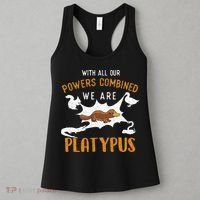 We Are All Platypus Marine Biologist Sea Animal Lover Women's Tank Top thumb 3