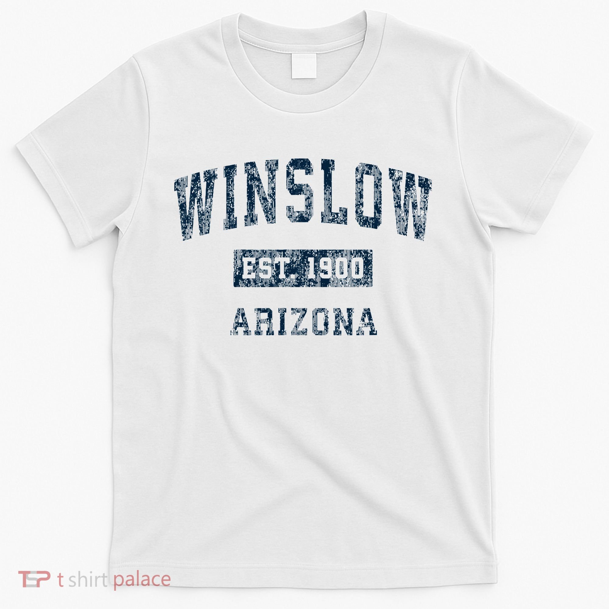 Winslow Arizona Az Vintage Sports T-Shirt