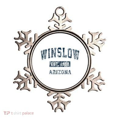 Winslow Arizona Az Vintage Sports Ornament