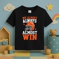 We Almost Always Almost Win Funny Football Fan Toddler T-Shirt thumb 3