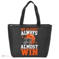 We Almost Always Almost Win Funny Football Fan Tote Bag thumb 0
