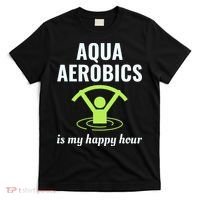 Water Aerobics Aquatic Fitness Aqua Exercise Workout Funny T-Shirt thumb 0