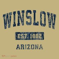 Winslow Arizona Az Vintage Established Raglan T-Shirt thumb 7