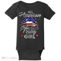 Womens All American Trump Girl Baby Bodysuit thumb 0