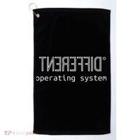 Witty Autism Awareness Computing Different Operating Golf Towel thumb 0