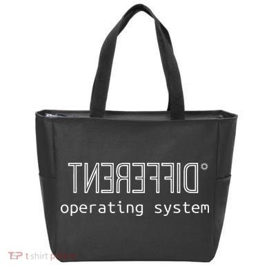 Witty Autism Awareness Computing Different Operating Tote Bag