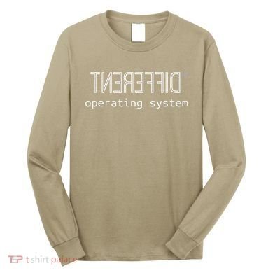 Witty Autism Awareness Computing Different Operating Long Sleeve Shirt