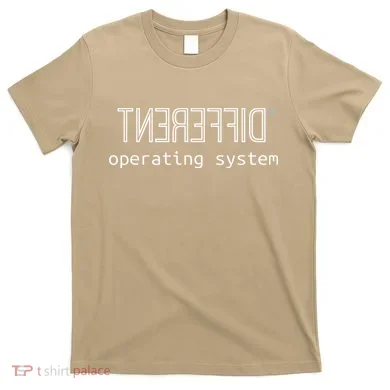 Witty Autism Awareness Computing Different Operating T-Shirt