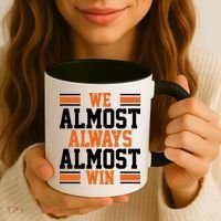 We Almost Always Win Cleveland Football Funny Coffee Mug thumb 3