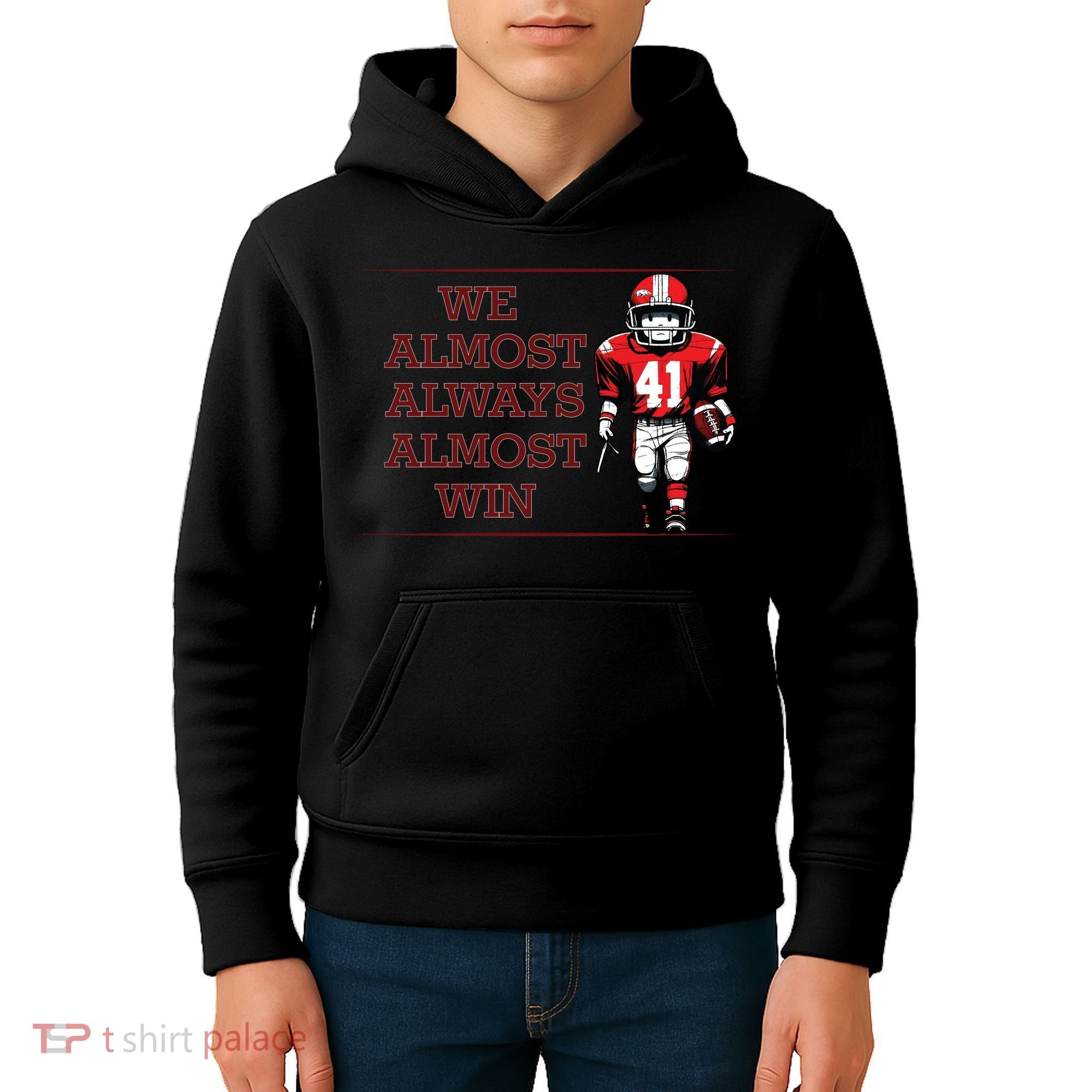We Almost Always Almost Win Arkansas Kids Hoodie