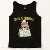 We Are All Trembling Chihuahua In GodS Handbag Tank Top thumb 2