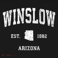 Winslow Arizona Az Vintage Athletic Sports T-Shirt thumb 7