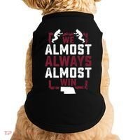 We Almost Always Almost Win Funny Nebraska Football Fans Doggie Tank thumb 0