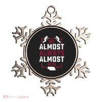 We Almost Always Almost Win Funny Nebraska Football Fans Ornament thumb 0