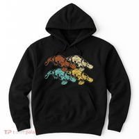 Wildlife Animal Australia Retro Platypus Hoodie thumb 0