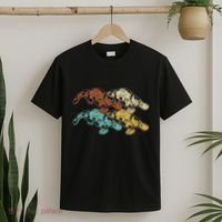 Wildlife Animal Australia Retro Platypus T-Shirt thumb 2