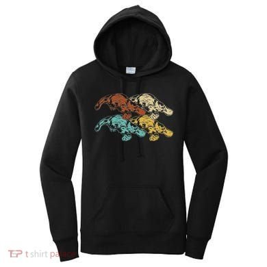 Wildlife Animal Australia Retro Platypus Women's Hoodie