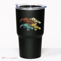 Wildlife Animal Australia Retro Platypus Tumbler thumb 0