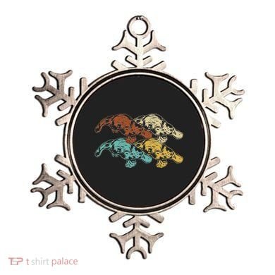 Wildlife Animal Australia Retro Platypus Ornament