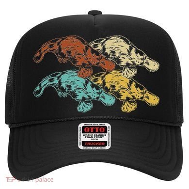 Wildlife Animal Australia Retro Platypus Hat