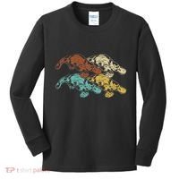 Wildlife Animal Australia Retro Platypus Kids Long Sleeve Shirt thumb 0