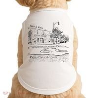 Winslow Arizona AZ US 66 Take It Easy Est. 1926 Mother Road Doggie Tank thumb 0