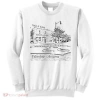 Winslow Arizona AZ US 66 Take It Easy Est. 1926 Mother Road Sweatshirt thumb 0