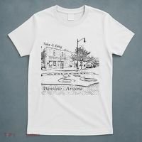 Winslow Arizona AZ US 66 Take It Easy Est. 1926 Mother Road T-Shirt thumb 5