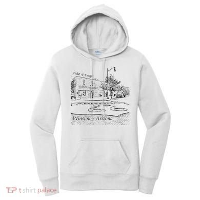 Winslow Arizona AZ US 66 Take It Easy Est. 1926 Mother Road Women's Hoodie