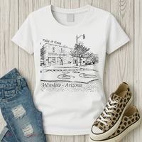 Winslow Arizona AZ US 66 Take It Easy Est. 1926 Mother Road Women's T-Shirt thumb 3