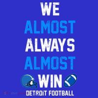 We Almost Always Almost Win Sports Football Funny Lions Women's Tank Top thumb 5