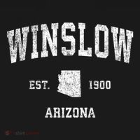 Winslow Arizona Az Vintage Sports T-Shirt thumb 7