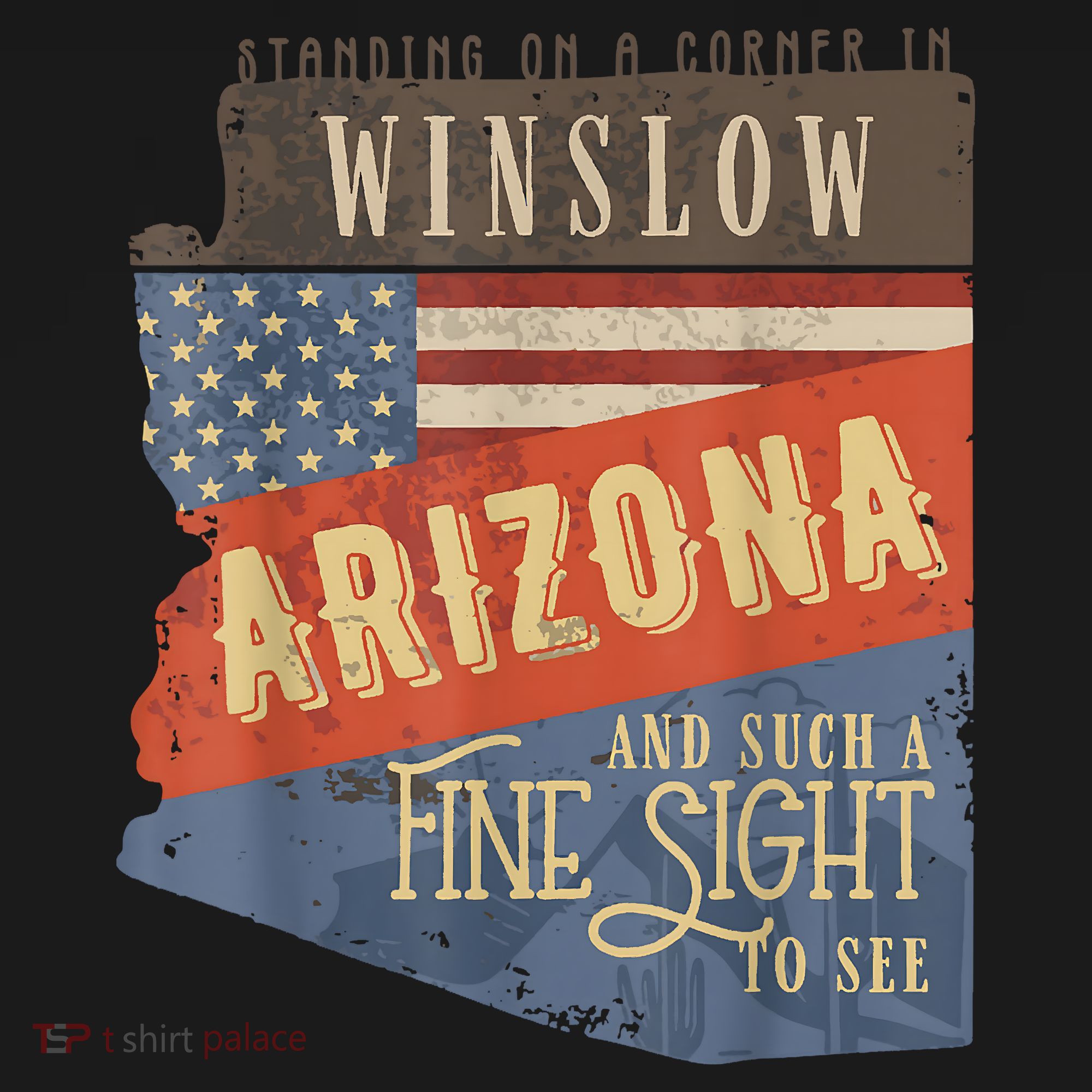 Winslow Arizona AZ US 66 Take It Easy Est. 1926 Mother Road Hoodie