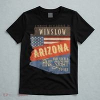 Winslow Arizona AZ US 66 Take It Easy Est. 1926 Mother Road T-Shirt thumb 5
