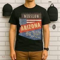 Winslow Arizona AZ US 66 Take It Easy Est. 1926 Mother Road T-Shirt thumb 6