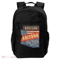 Winslow Arizona AZ US 66 Take It Easy Est. 1926 Mother Road Backpack thumb 0