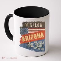 Winslow Arizona AZ US 66 Take It Easy Est. 1926 Mother Road Coffee Mug thumb 0