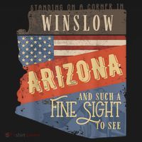Winslow Arizona AZ US 66 Take It Easy Est. 1926 Mother Road Women's Hoodie thumb 2